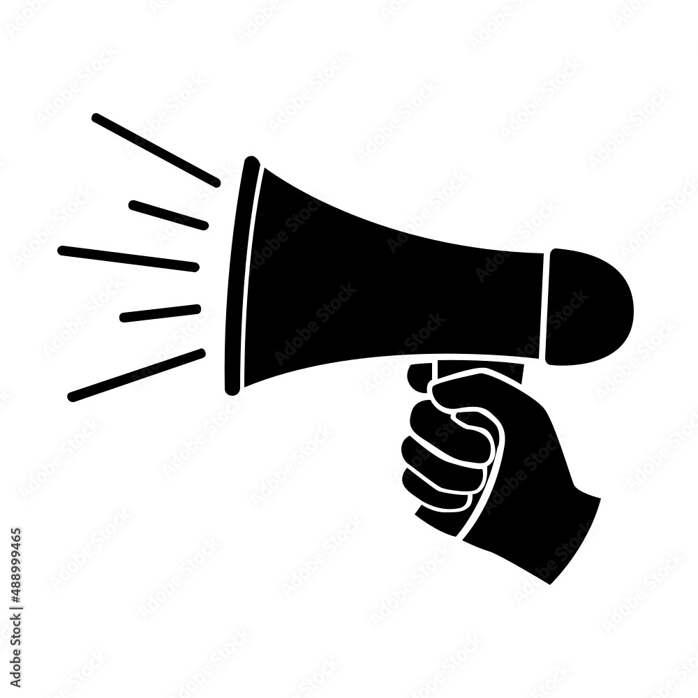 HAUT PARLEUR MANIFESTATION MAIN MEGAPHONE 3 HAUT PARLEUR MANIFESTATION MAIN MEGAPHONE 3