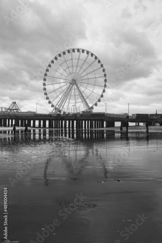 Pier with Ferris wheel