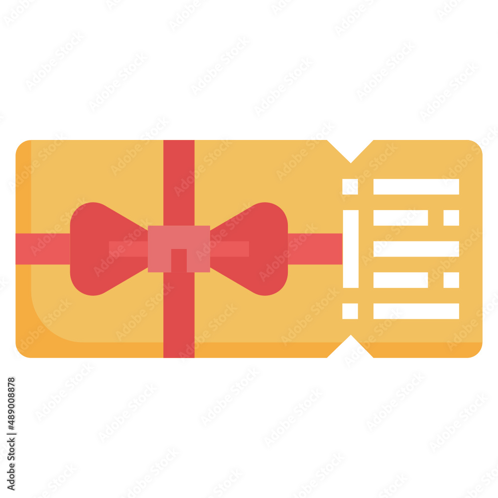 VOUCHER flat icon,linear,outline,graphic,illustration VOUCHER flat icon,linear,outline,graphic,illustration