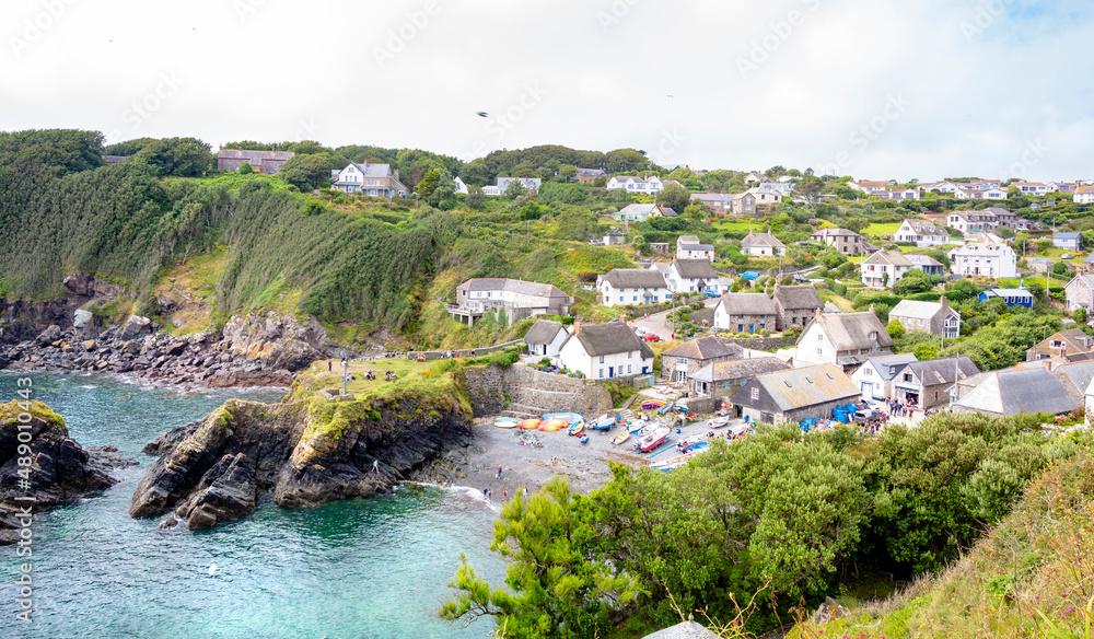 Cornish Cove on a sunny Afternoon