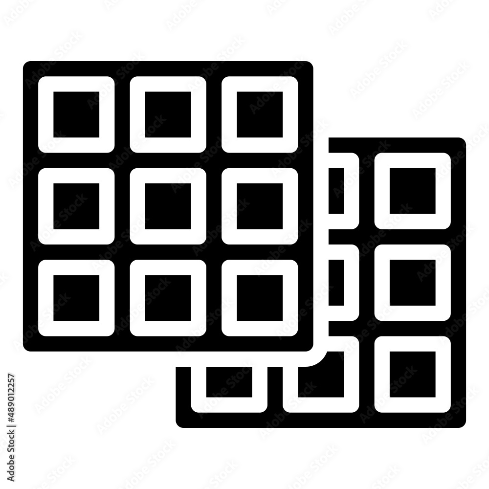 WAFFLE glyph icon,linear,outline,graphic,illustration WAFFLE glyph icon,linear,outline,graphic,illustration