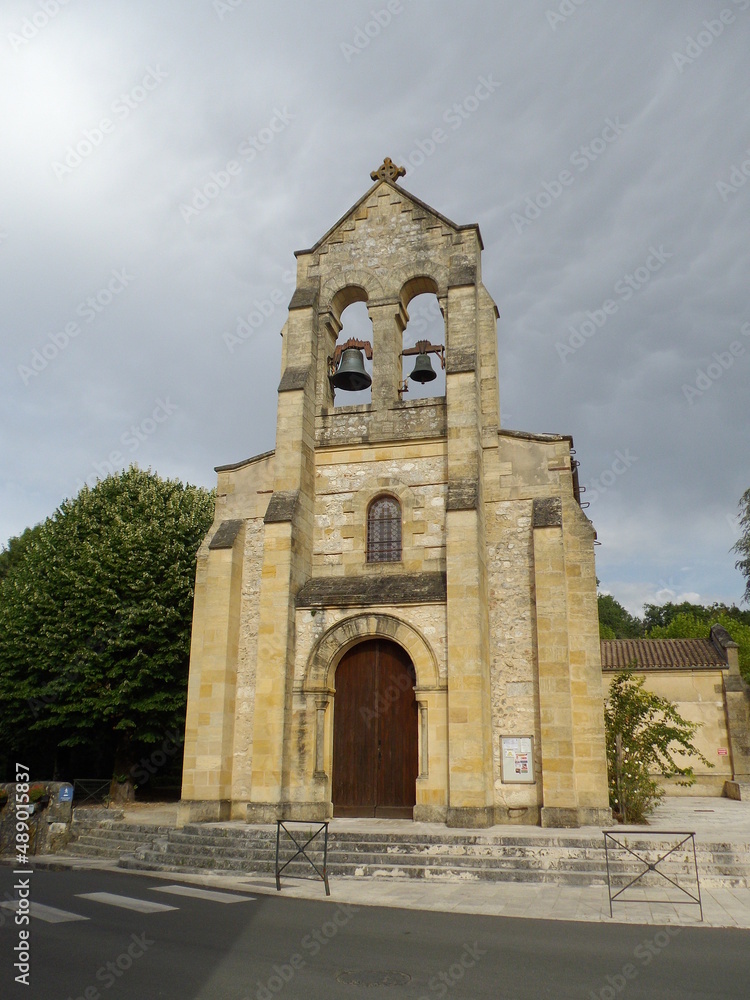 L'église de Monbazillac (Dordogne - Nouvelle-Aquitaine - France)