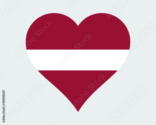 Latvia Heart Flag. Latvian Love Shape Country Nation National Flag. Republic of Latvia Banner Icon Sign Symbol. EPS Vector Illustration. Free Download Latvia Heart Flag. Latvian Love Shape Country Nation National Flag. Republic of Latvia Banner Icon Sign Symbol. EPS Vector Illustration. - GFXLoad