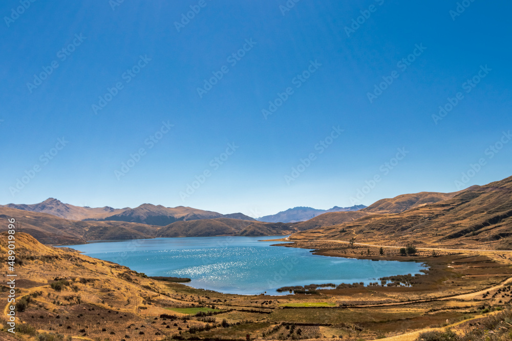 view of the sea and mountains