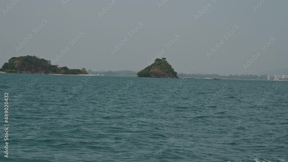 Slow motion sea of thailand,Landscape view of beach sea in summer day
Slow motion sea of thailand,Landscape view of beach sea in summer day