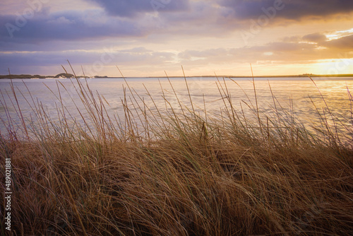 White Sands of Sanday at sunset