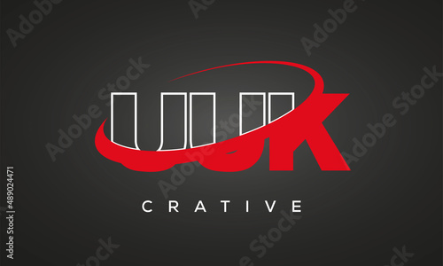 UUK letters creative technology logo design