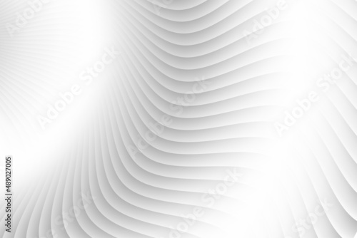light gray color and abstract geometric white shadow copy space graphic design banner pattern background template