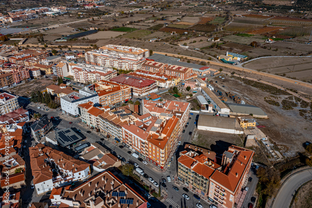 Guadix in Spanien Luftbilder | Drohnenaufnahmen von der Stadt Guadix in Andalusien