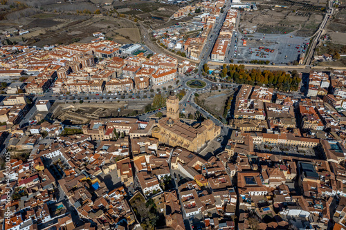 Guadix in Spanien Luftbilder   Drohnenaufnahmen von der Stadt Guadix in Andalusien