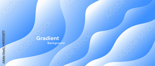Dynamic wave gradient background with grainy texture	