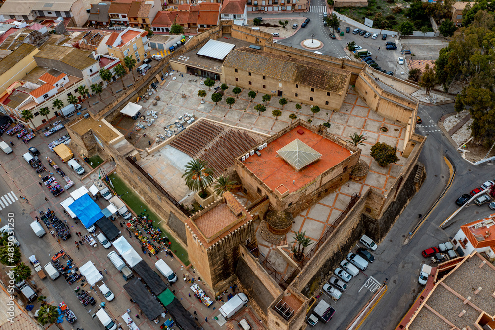 Castillo Marquez de los Velez | Luftbilder vom Castillo Marquez de los Velez