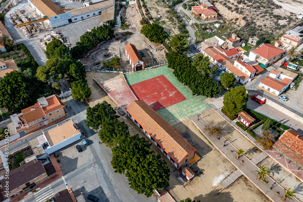 Antigua Estacion De Ferrocarril Luftbilder von Antigua Estacion De