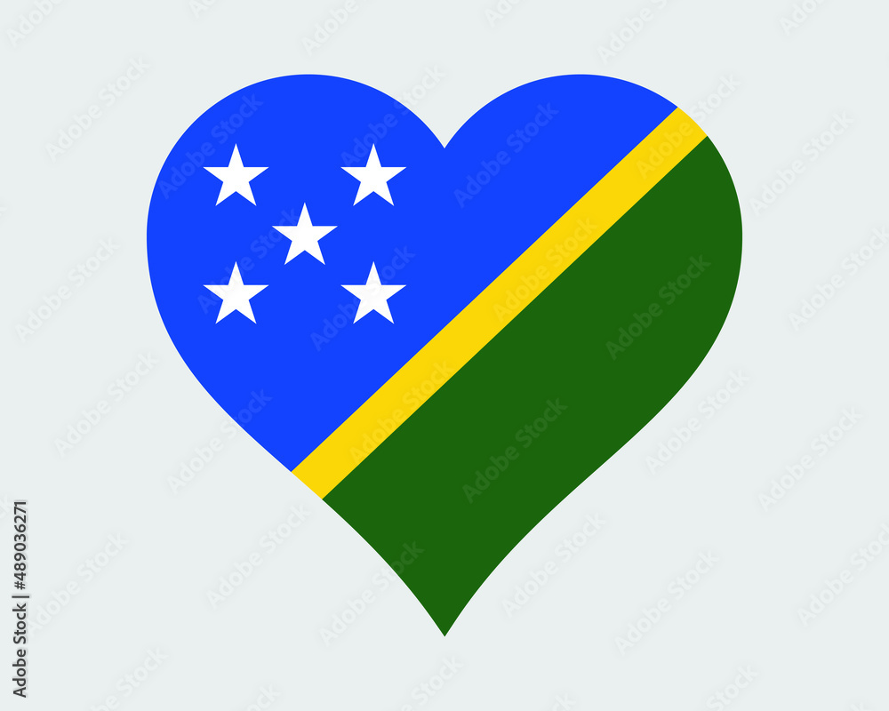 Solomon Islands Heart Flag. Solomon Islands Love Shape Country Nation National Flag. Solomon Islander Banner Icon Sign Symbol. EPS Vector Illustration. Solomon Islands Heart Flag. Solomon Islands Love Shape Country Nation National Flag. Solomon Islander Banner Icon Sign Symbol. EPS Vector Illustration.