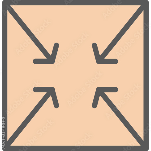 Compress Arrows Alt Icon