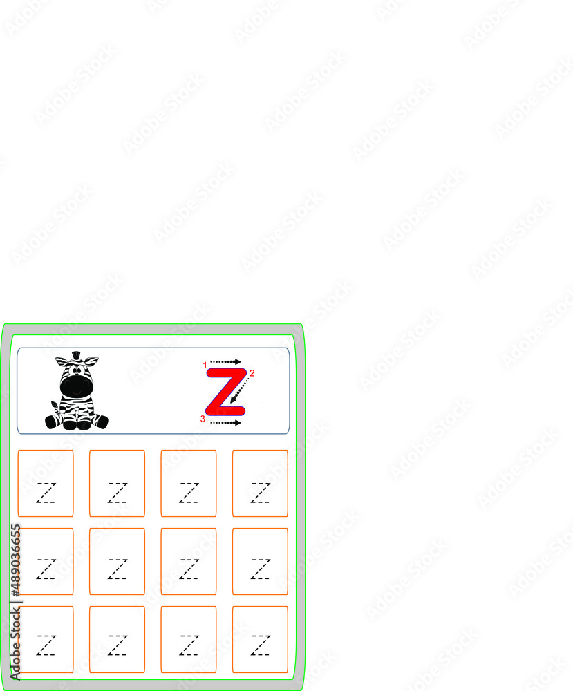 This worksheet has been prepared to improve the writing skills of preschool and primary school students. This worksheet has been prepared to improve the writing skills of preschool and primary school students.
