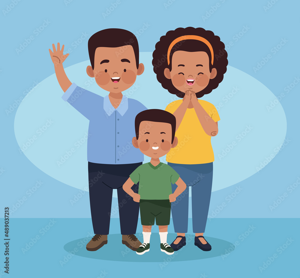 afro family members characters afro family members characters