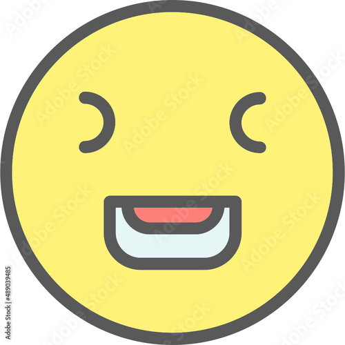 Laugh Squint Icon