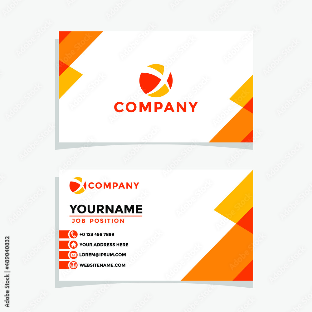 Modern and Clean Business Card template Modern and Clean Business Card template