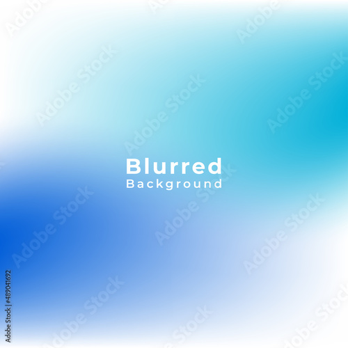 smooth blue gradient blurred abstract background.