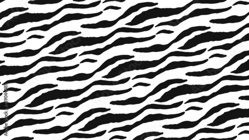 Zebra Animal Print Pattern