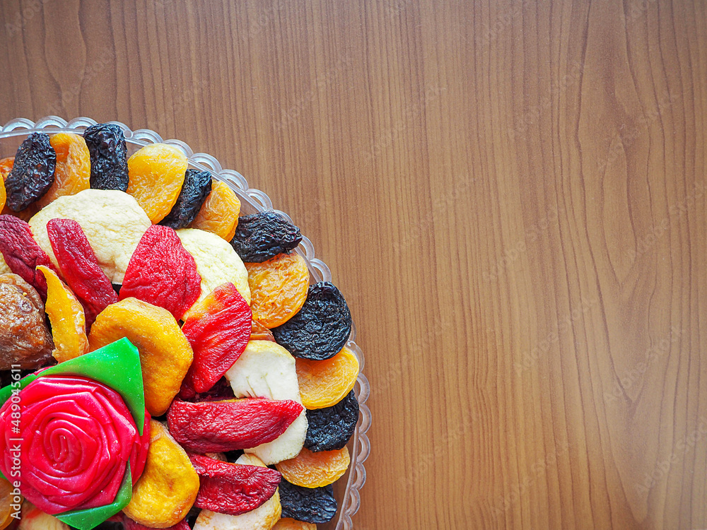Assortment of tasty dried fruits Assortment of tasty dried fruits