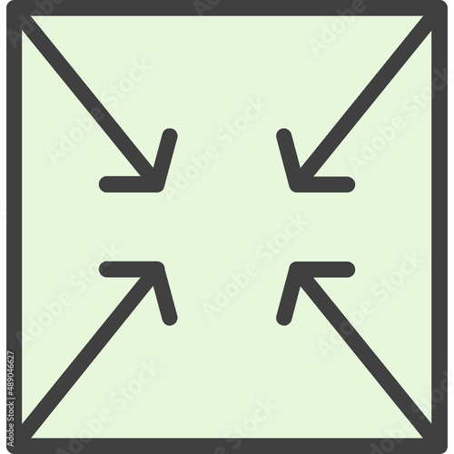 Compress Arrows Alt Icon