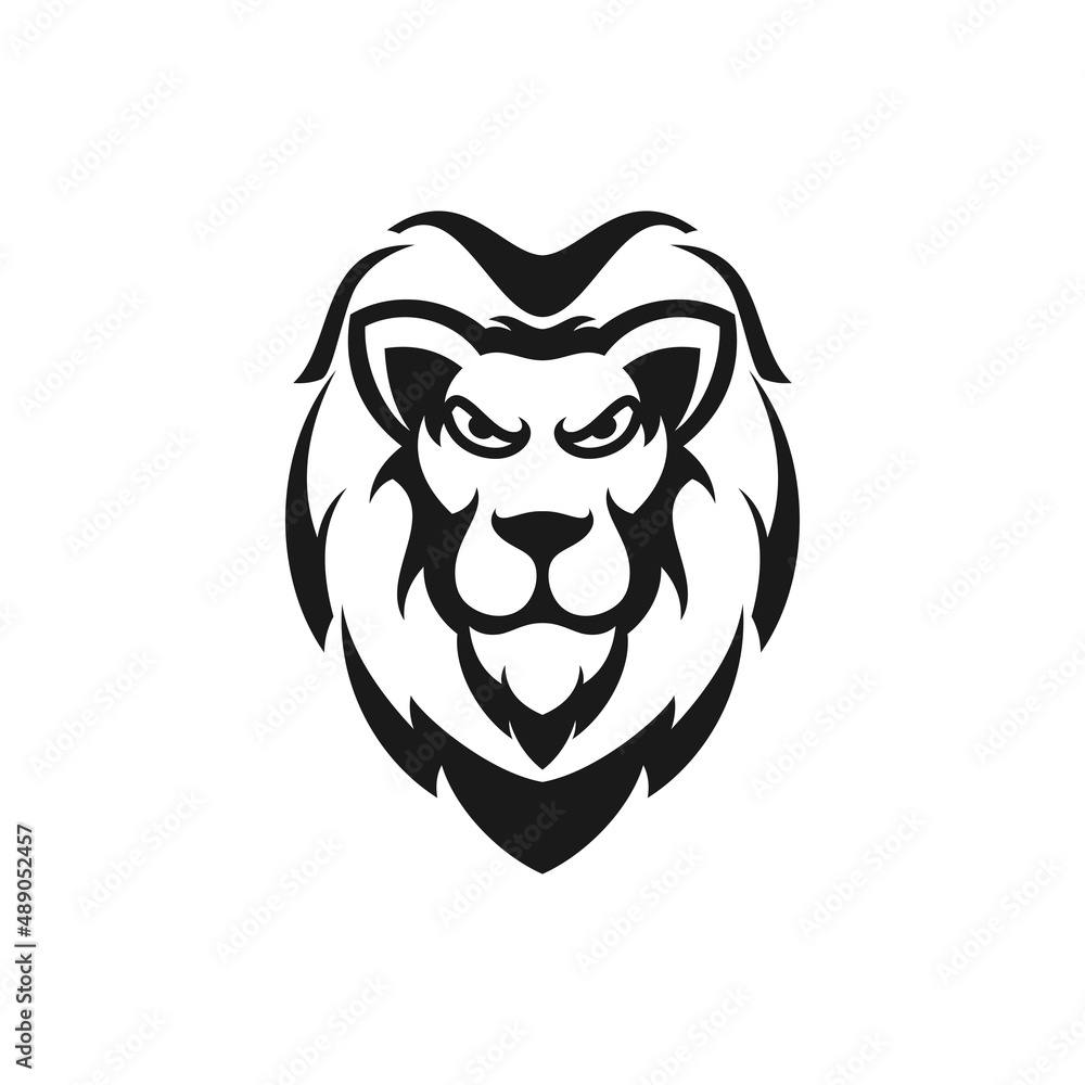 Obraz premium lion stock logo vector inspiration