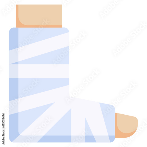 BANDAGE flat icon,linear,outline,graphic,illustration