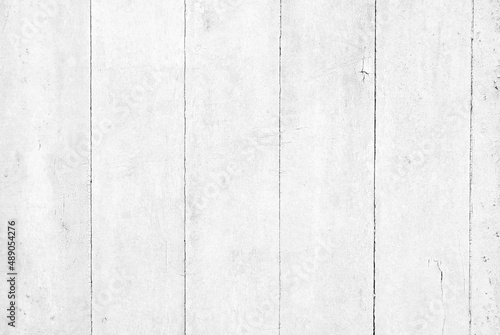 Distressed and rustic white paint wood background