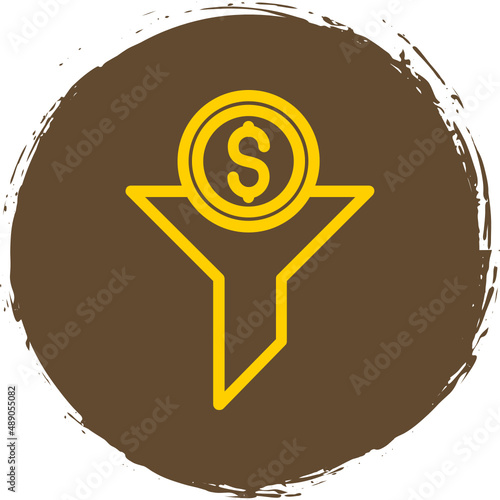 Funnel Dollar Icon