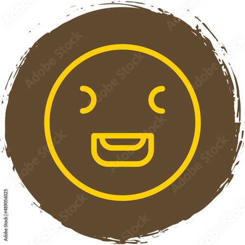Laugh Squint Icon