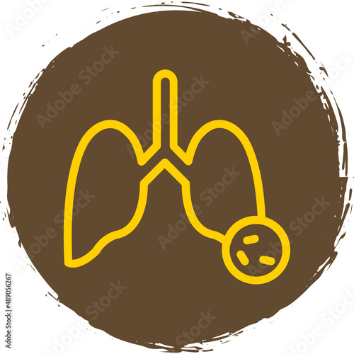 Lungs Virus Icon