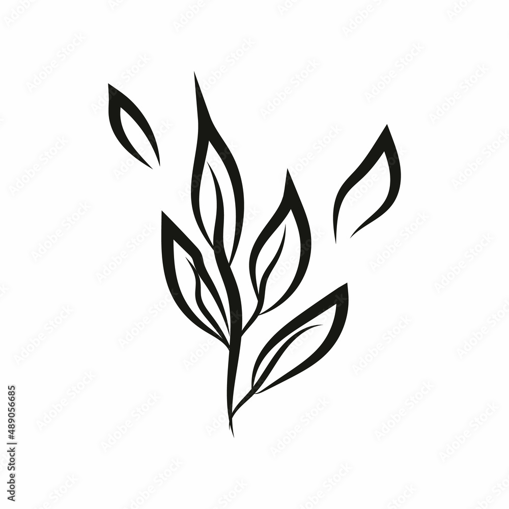Leaf logo design, vector natural concept inspiration, leaf icon. Leaves Leaf logo design, vector natural concept inspiration, leaf icon. Leaves