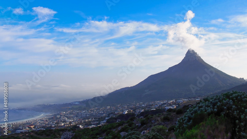 View from the Table Mountain at Cape-Town, South Africa