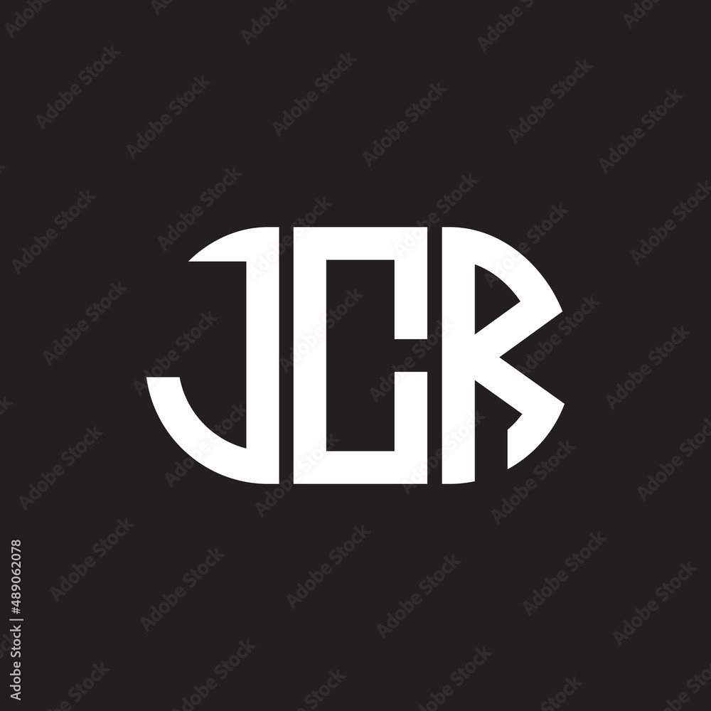 JCR letter logo design on black background. JCR creative initials letter logo concept. JCR letter design. JCR letter logo design on black background. JCR creative initials letter logo concept. JCR letter design.