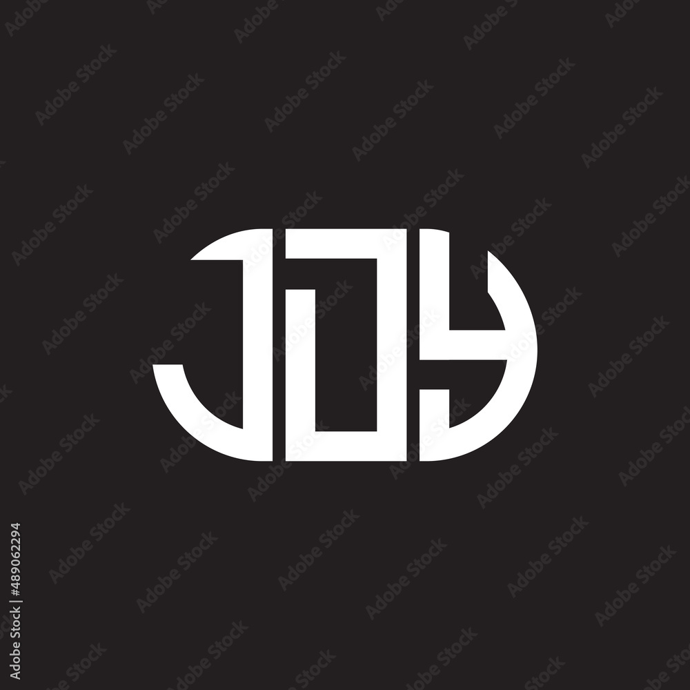 JDY letter logo design on black background. JDY creative initials letter logo concept. JDY letter design. JDY letter logo design on black background. JDY creative initials letter logo concept. JDY letter design.