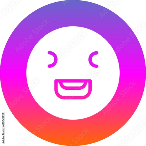 Laugh Squint Icon