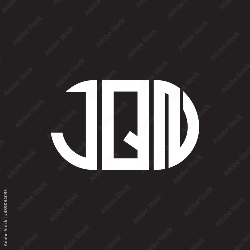 JQN letter logo design on black background. JQN creative initials letter logo concept. JQN letter design. JQN letter logo design on black background. JQN creative initials letter logo concept. JQN letter design.