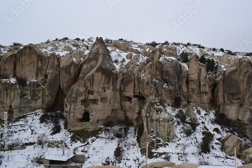 Kapadocja zimą Turcja photo