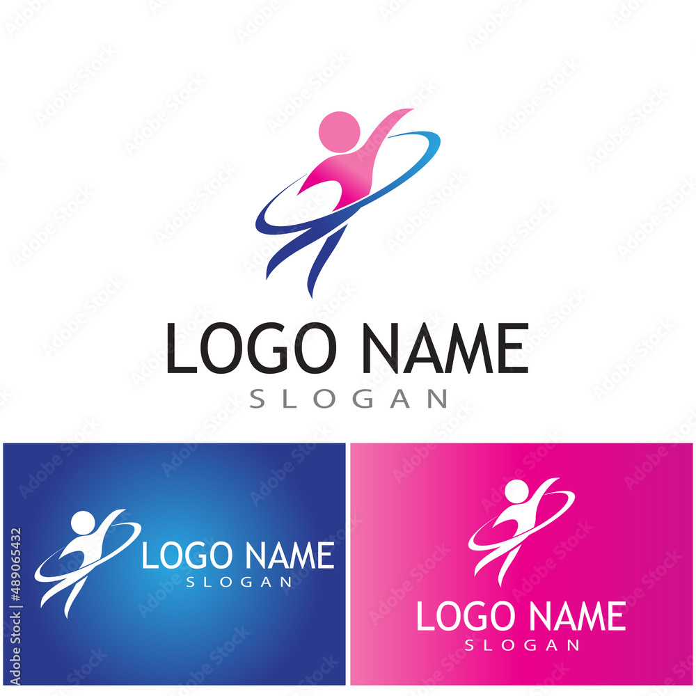 Obraz premium People Icon work group Vector illustration design