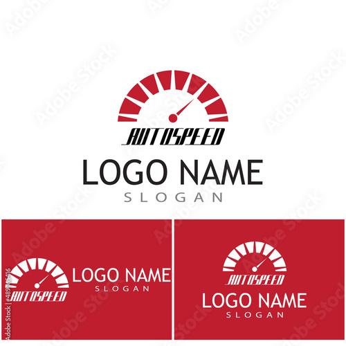 speed Auto car Logo Template vector illustration icon design