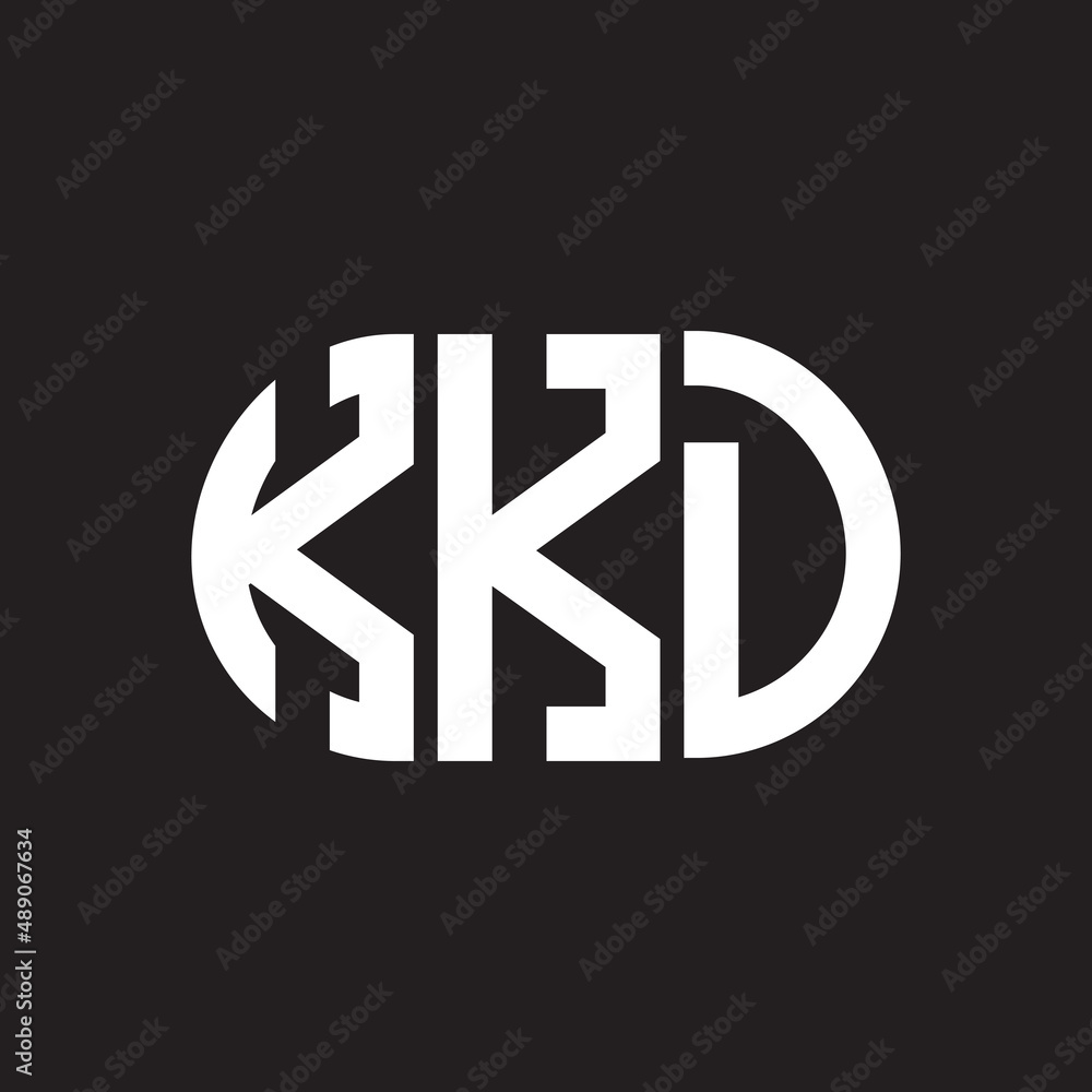 KKD letter logo design on black background. KKD creative initials letter logo concept. KKD letter design. KKD letter logo design on black background. KKD creative initials letter logo concept. KKD letter design.