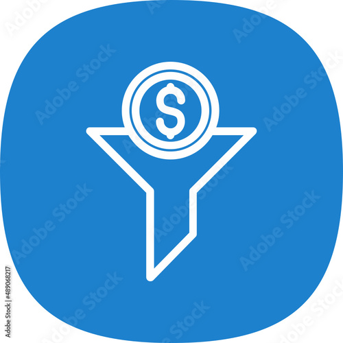 Funnel Dollar Icon