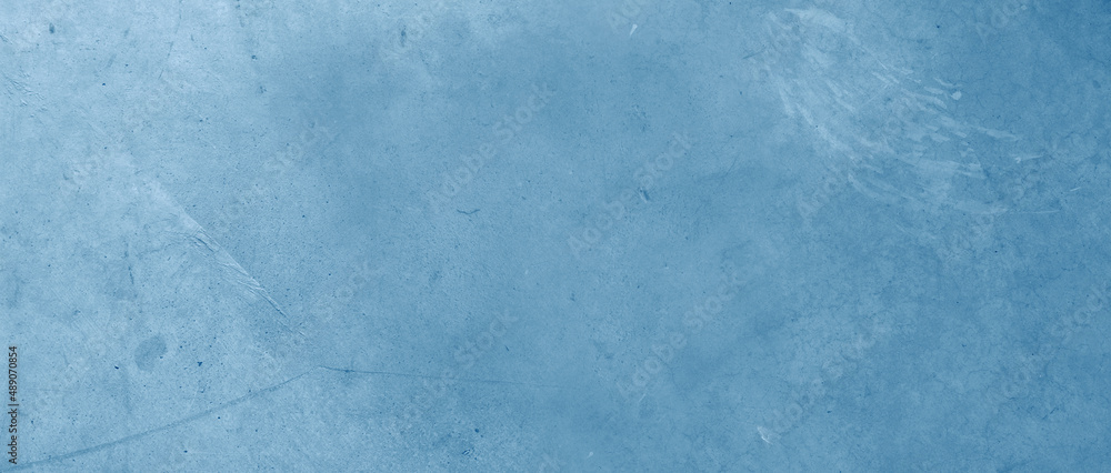 Fototapeta premium Close-up of blue textured concrete background