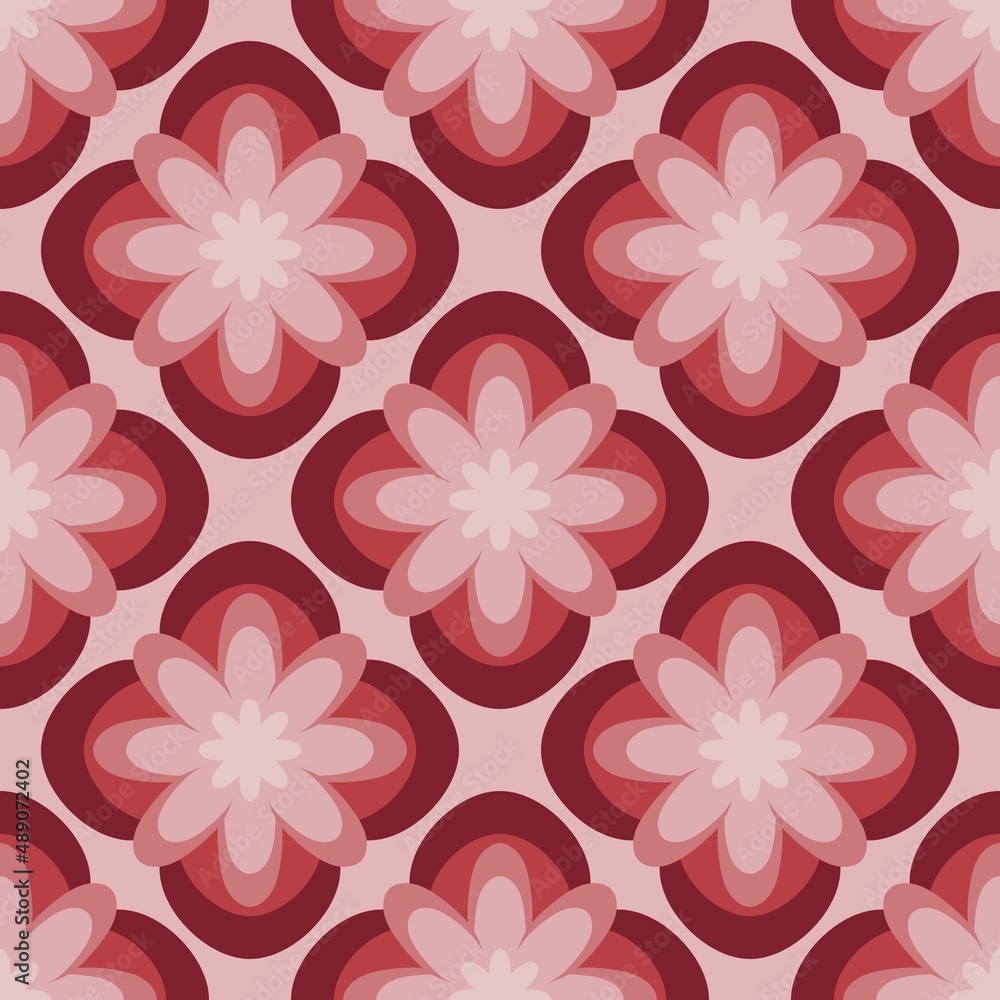 Simple floral seamless pattern with flowers for fabrics and cards and linens and kids and wrapping paper Simple floral seamless pattern with flowers for fabrics and cards and linens and kids and wrapping paper