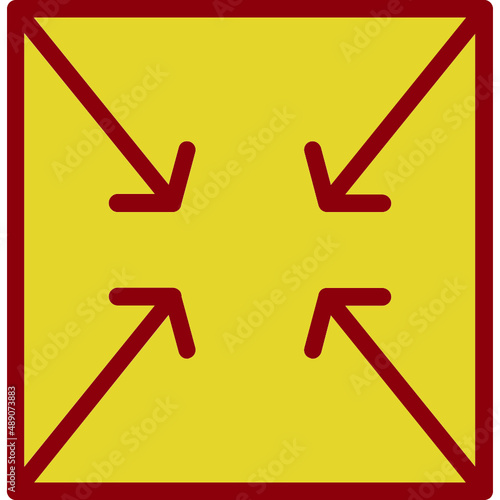 Compress Arrows Alt Icon