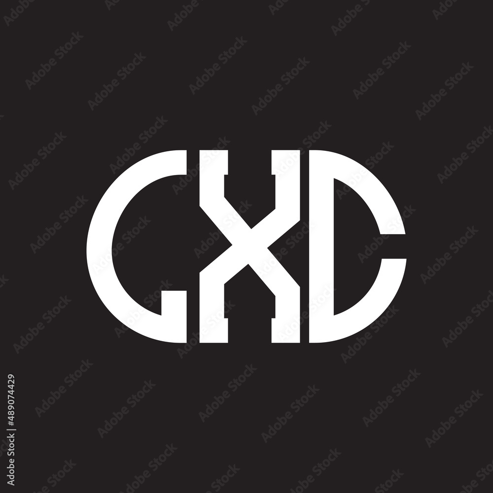 LXC letter logo design on black background. LXC creative initials letter logo concept. LXC letter design. LXC letter logo design on black background. LXC creative initials letter logo concept. LXC letter design.