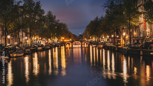 Obraz na płótnie Amsterdam w salonie