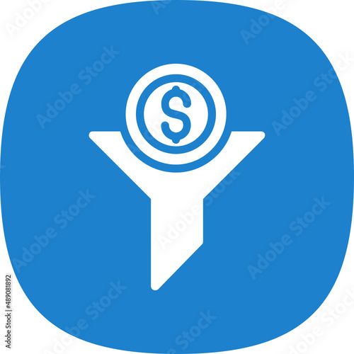 Funnel Dollar Icon